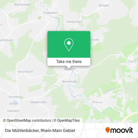 Карта Die Mühlenbäcker