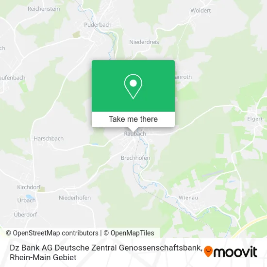 Карта Dz Bank AG Deutsche Zentral Genossenschaftsbank