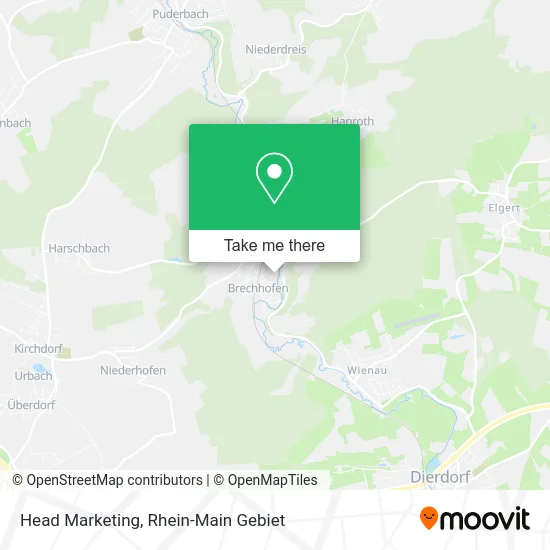 Карта Head Marketing