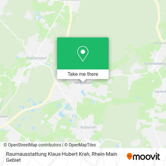 Карта Raumausstattung Klaus-Hubert Krah