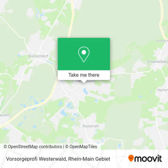 Карта Vorsorgeprofi Westerwald