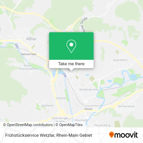 Карта Frühstückservice Wetzlar