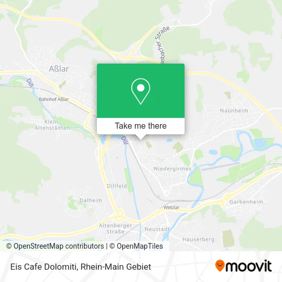 Карта Eis Cafe Dolomiti
