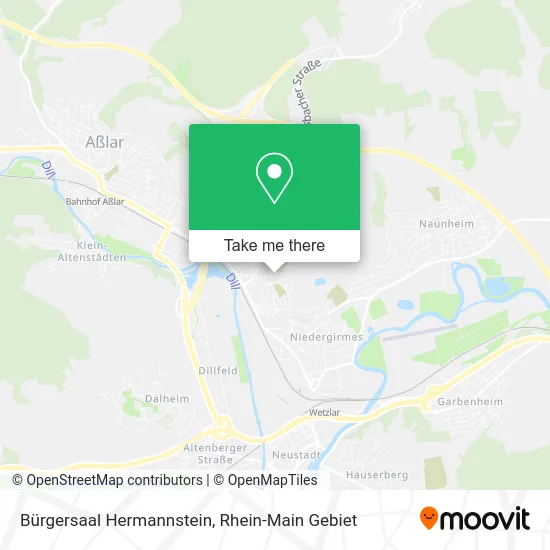 Карта Bürgersaal Hermannstein