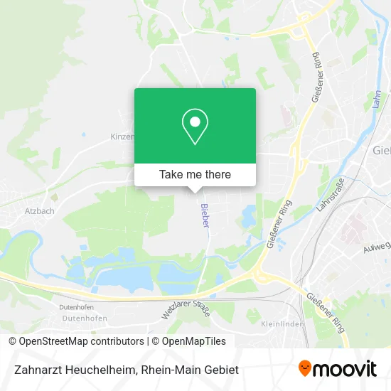 Карта Zahnarzt Heuchelheim