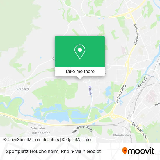 Карта Sportplatz Heuchelheim