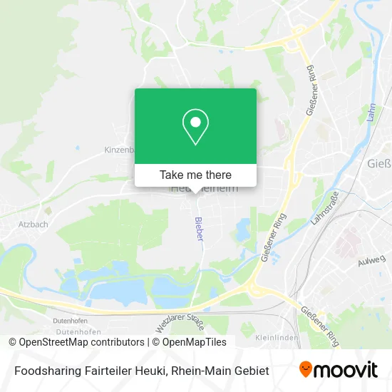 Карта Foodsharing Fairteiler Heuki