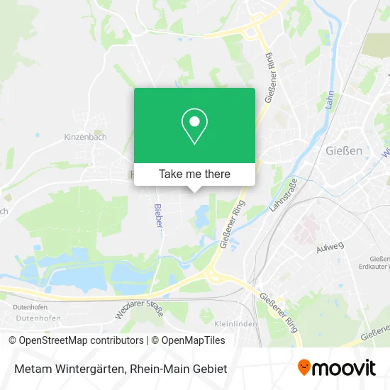 Карта Metam Wintergärten