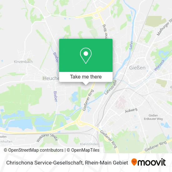 Карта Chrischona Service-Gesellschaft
