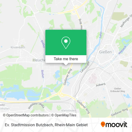 Карта Ev. Stadtmission Butzbach