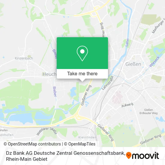 Карта Dz Bank AG Deutsche Zentral Genossenschaftsbank