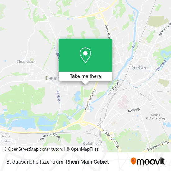 Карта Badgesundheitszentrum