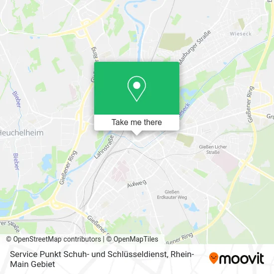 Карта Service Punkt Schuh- und Schlüsseldienst