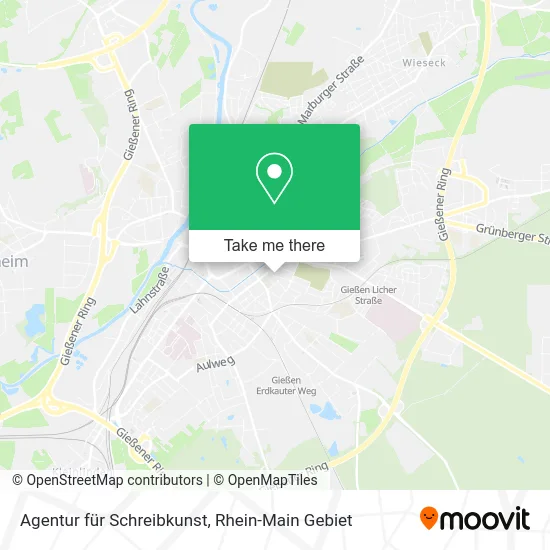 Agentur für Schreibkunst map