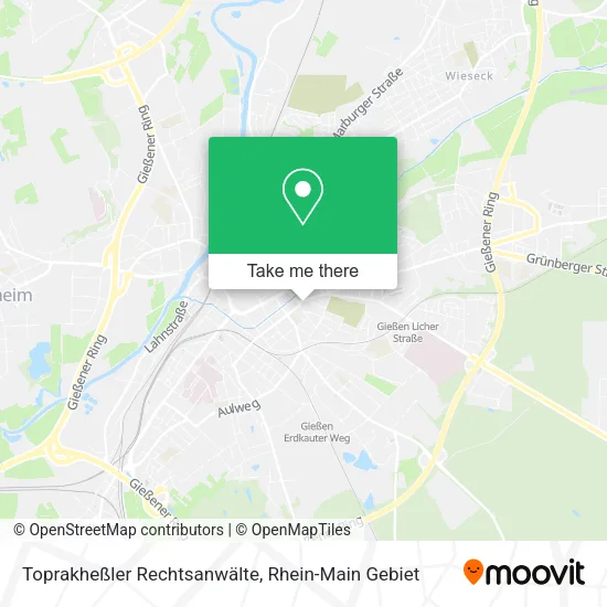 Карта Toprakheßler Rechtsanwälte
