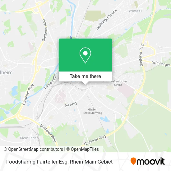 Карта Foodsharing Fairteiler Esg