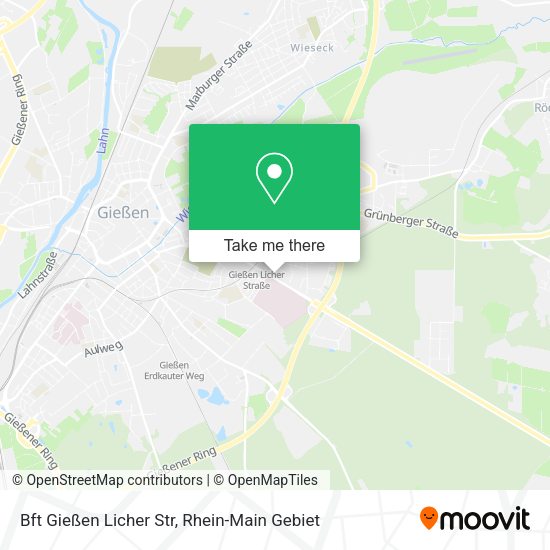 Карта Bft Gießen Licher Str