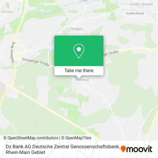 Карта Dz Bank AG Deutsche Zentral Genossenschaftsbank