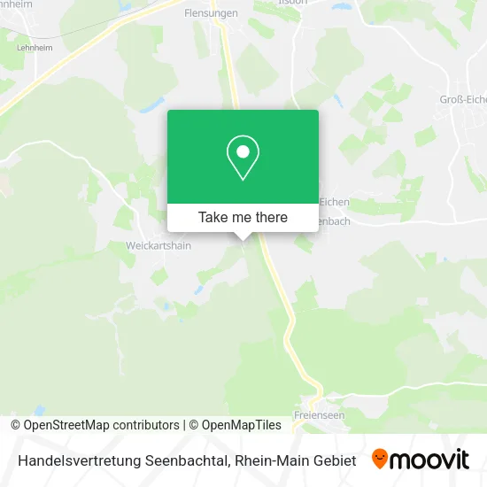 Карта Handelsvertretung Seenbachtal