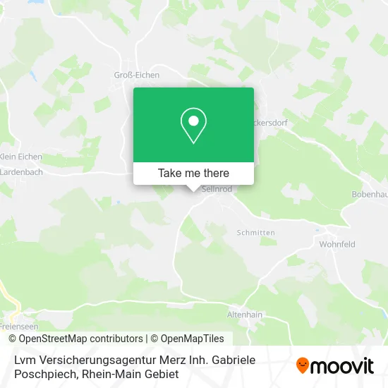 Карта Lvm Versicherungsagentur Merz Inh. Gabriele Poschpiech