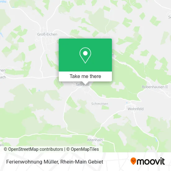 Карта Ferienwohnung Müller