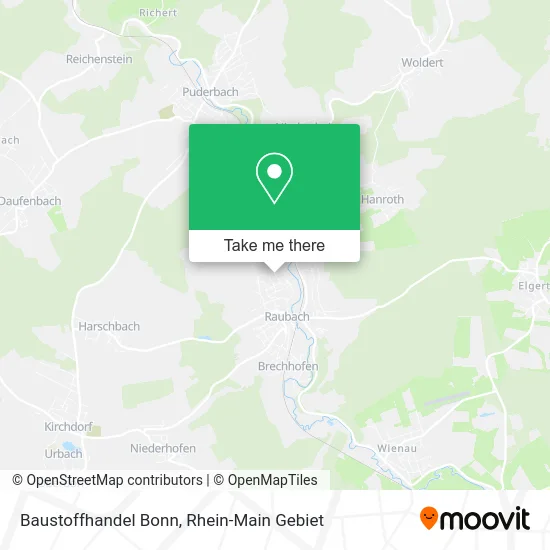 Карта Baustoffhandel Bonn