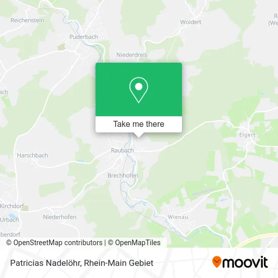 Карта Patricias Nadelöhr