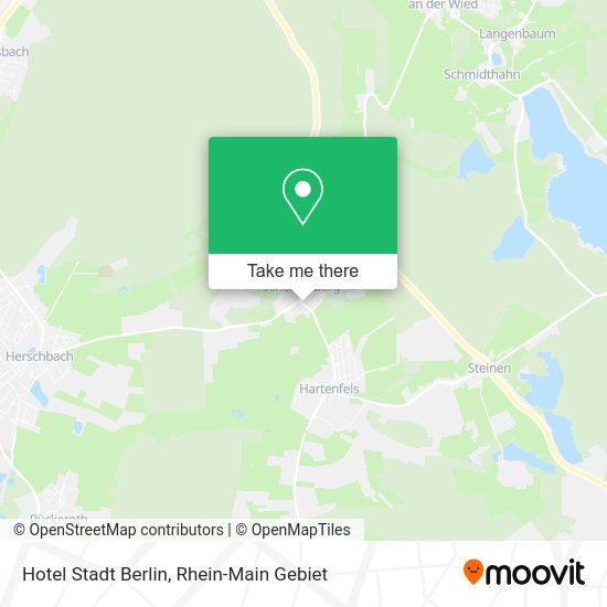 Карта Hotel Stadt Berlin