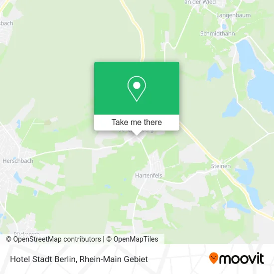 Карта Hotel Stadt Berlin