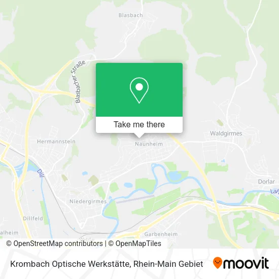 Карта Krombach Optische Werkstätte