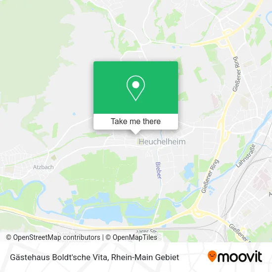 Карта Gästehaus Boldt'sche Vita