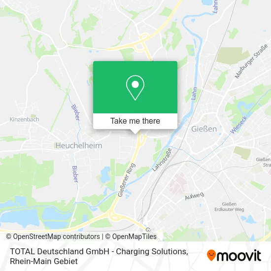 Карта TOTAL Deutschland GmbH - Charging Solutions