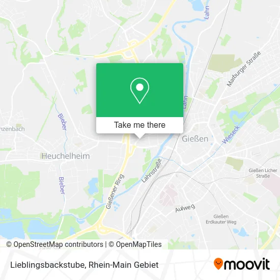 Карта Lieblingsbackstube