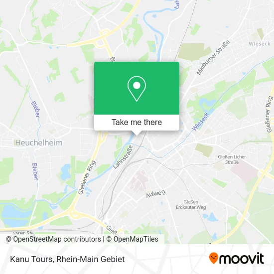 Карта Kanu Tours