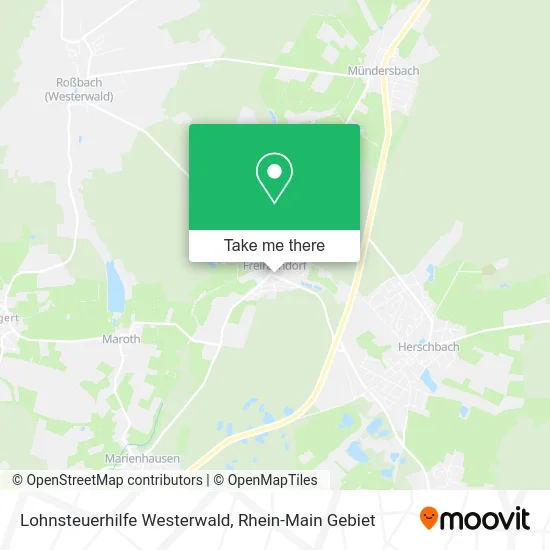 Карта Lohnsteuerhilfe Westerwald