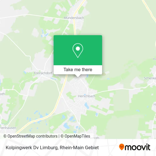 Карта Kolpingwerk Dv Limburg