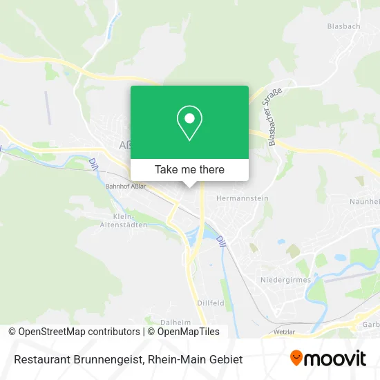 Карта Restaurant Brunnengeist