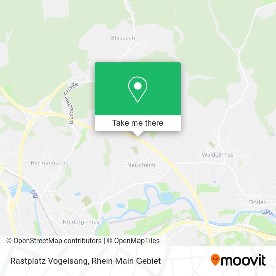 Карта Rastplatz Vogelsang