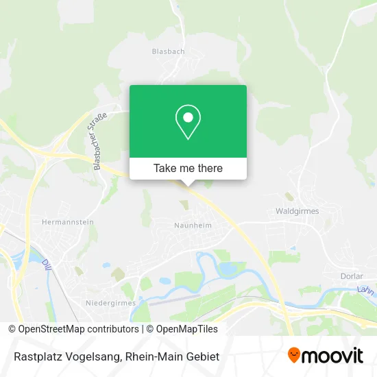 Rastplatz Vogelsang map