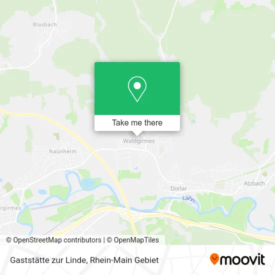 Карта Gaststätte zur Linde