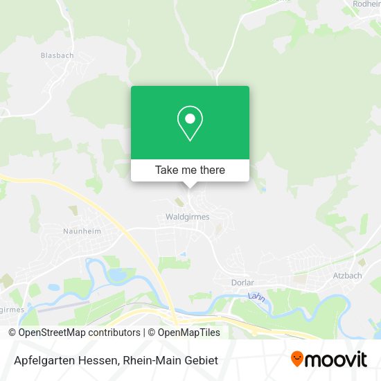 Карта Apfelgarten Hessen
