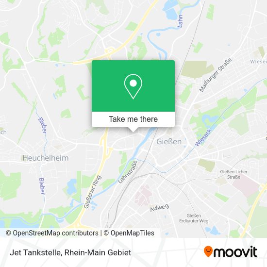 Карта Jet Tankstelle