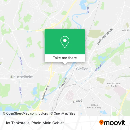 Карта Jet Tankstelle