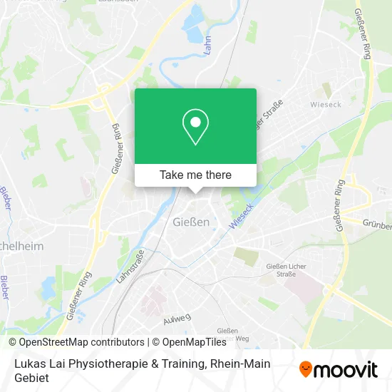Карта Lukas Lai Physiotherapie & Training