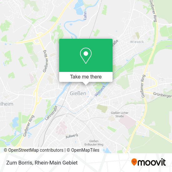Карта Zum Borris