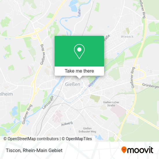 Карта Tiscon