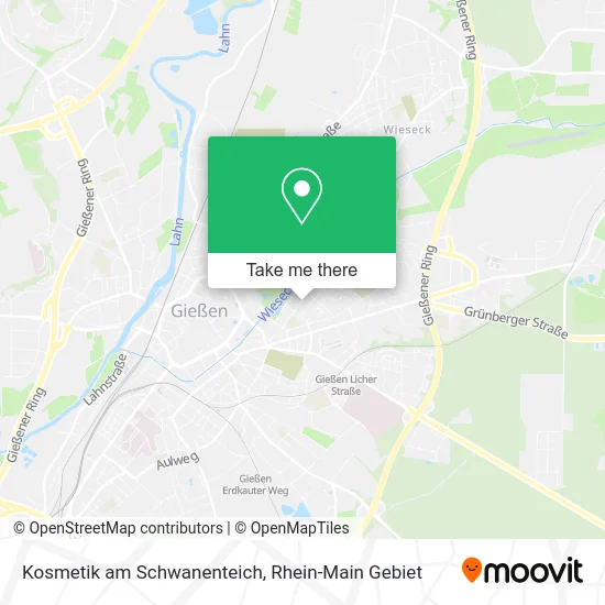 Карта Kosmetik am Schwanenteich