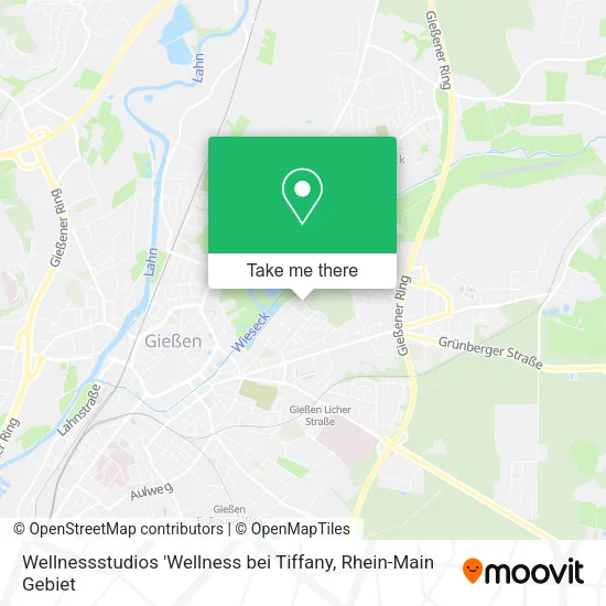 Карта Wellnessstudios 'Wellness bei Tiffany