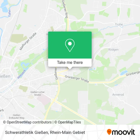 Карта Schwerathletik Gießen