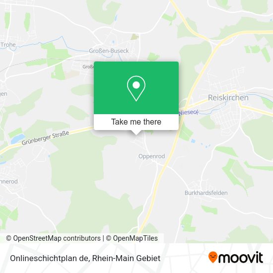 Карта Onlineschichtplan de